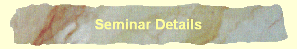 Seminar Details